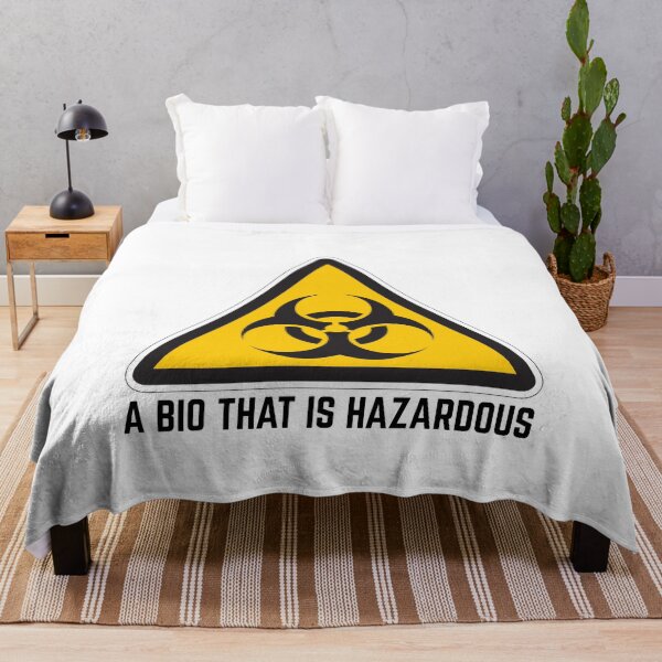 Item preview, Warning Biohazardous designed and sold by MayaCordalia.