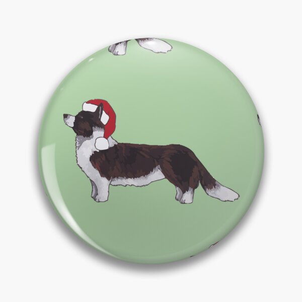 Item preview, Festive Dog | long dog | Dog in red hat designed and sold by LauraCoxArt.