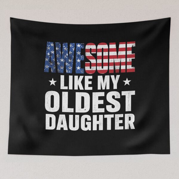Item preview, Awesome Like My Oldest Daughter – Funny Vintage Father’s Day Gift designed and sold by viectory.