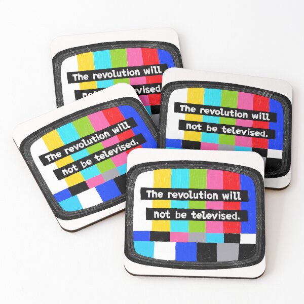 Item preview, The revolution will not be televised. designed and sold by FFFFt.