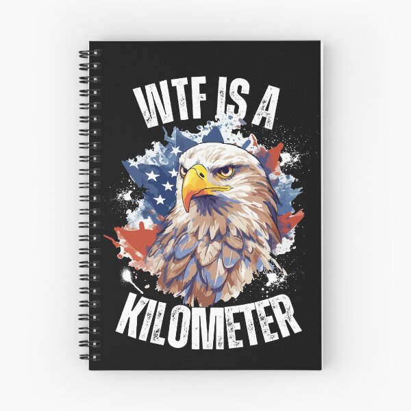 Item preview, WTF is A Kilometer Funny 4th of July Founding for Dad USA Patriotic Men Women  designed and sold by HamadaArtivio1.