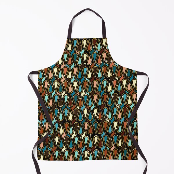 Item preview, Gilded Mosaic Teardrop: Luxury Gold Foil & Jewel Tone Abstract Pattern designed and sold by ThiagoSDantas.