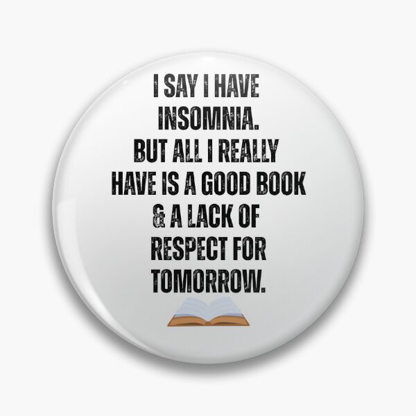 Item preview, A Good Book and a Lack of Respect for Tomorrow designed and sold by WolfBirdDesigns.
