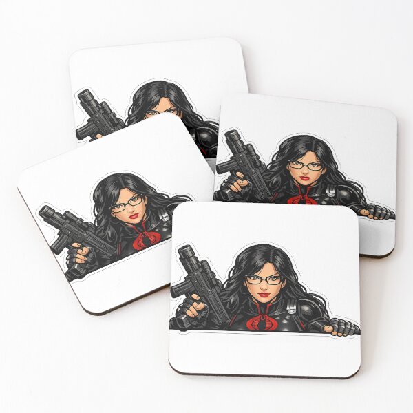 Item preview, Baroness Cobra Machine Gun Peeker designed and sold by StickerPeekers.