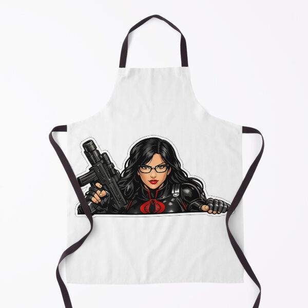 Item preview, Baroness Cobra Machine Gun Peeker designed and sold by StickerPeekers.
