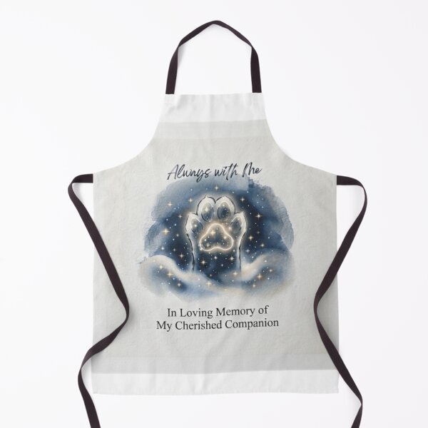 Item preview, Always With Me – Pet Paw Print Memorial Tribute designed and sold by Fatomfatom.