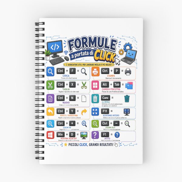 Item preview,  Formule a Portata di Click – Scorciatoie Informatiche Utili     designed and sold by RipantinaFantasy .