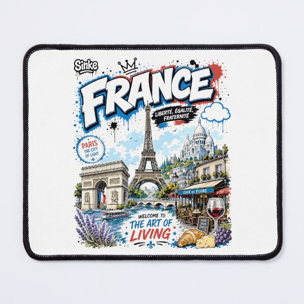 Item preview, France Graffiti Streetwear Typography Design designed and sold by AtuqStudio.