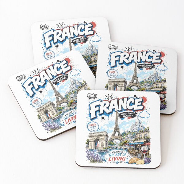 Item preview, France Graffiti Streetwear Typography Design designed and sold by EdwinkOne.