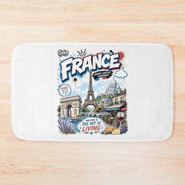 Item preview, France Graffiti Streetwear Typography Design designed and sold by AtuqStudio.