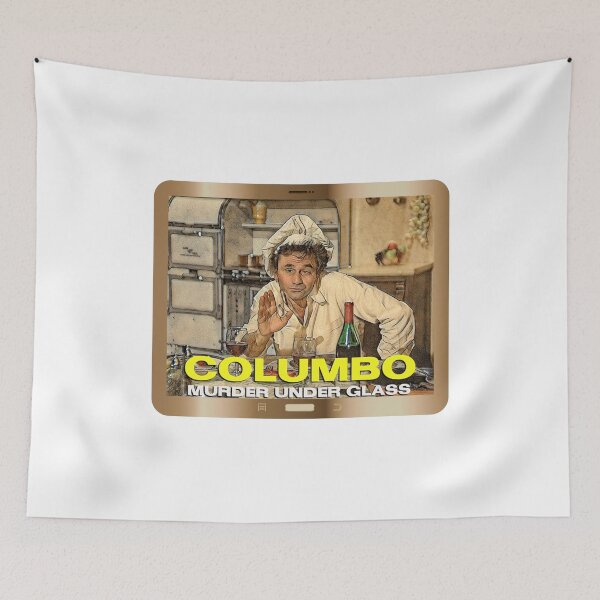 Item preview, Always Watching Columbo… (on White) designed and sold by PawsitiveMum3.