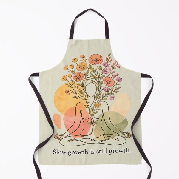 Item preview, Slow Growth Is Still Growth Boho Line Art Woman designed and sold by Andreza NativeHue Oficial.