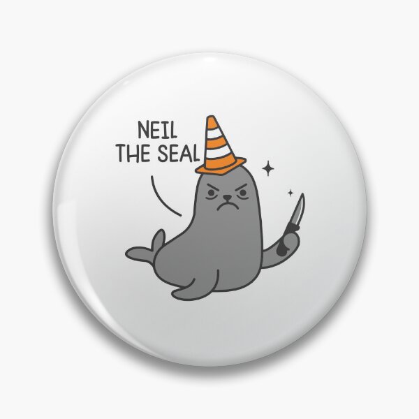 Item preview, Neil the seal Deal with it Funny Sea Lion designed and sold by gunaone-design.