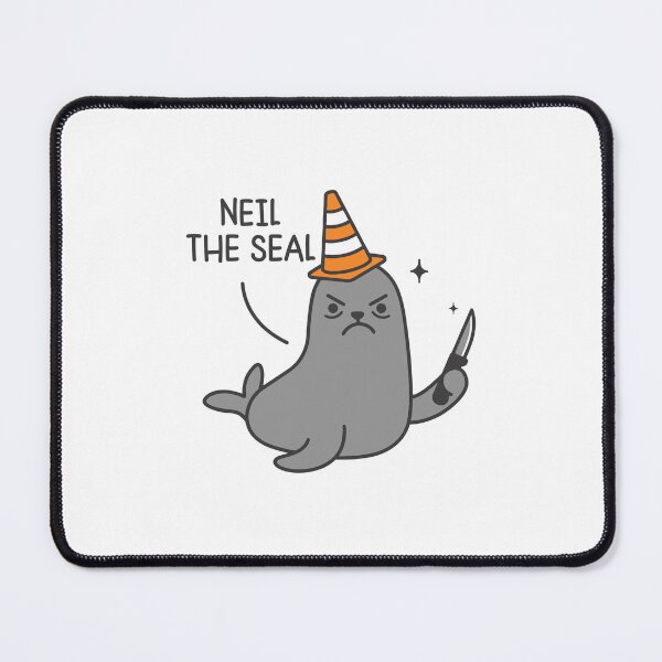 Item preview, Neil the seal Deal with it Funny Sea Lion designed and sold by gunaone-design.