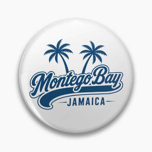 Item preview, Montego Bay Jamaica Retro Palm Trees Summer Vacation Souvenir designed and sold by gunaone-design.