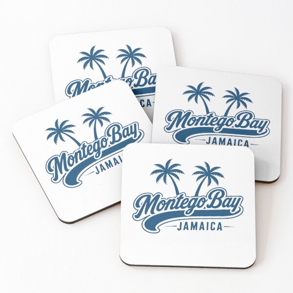Item preview, Montego Bay Jamaica Retro Palm Trees Summer Vacation Souvenir designed and sold by gunaone-design.