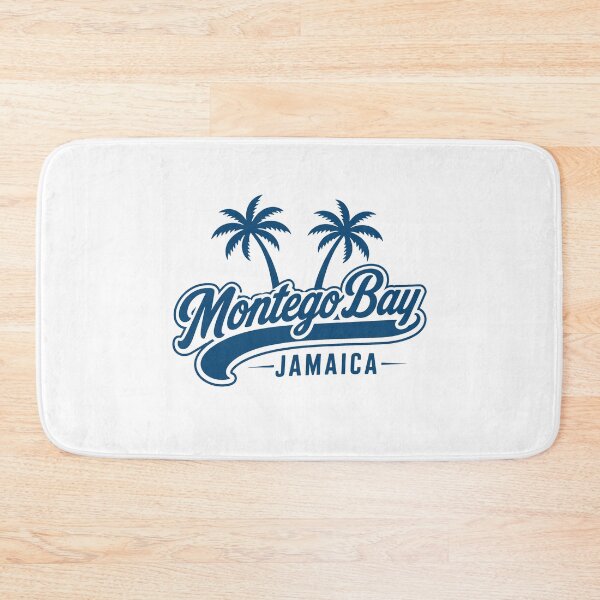Item preview, Montego Bay Jamaica Retro Palm Trees Summer Vacation Souvenir designed and sold by gunaone-design.