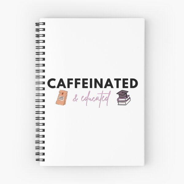 Item preview, Caffeinated & Educated designed and sold by x16sydneynicole.