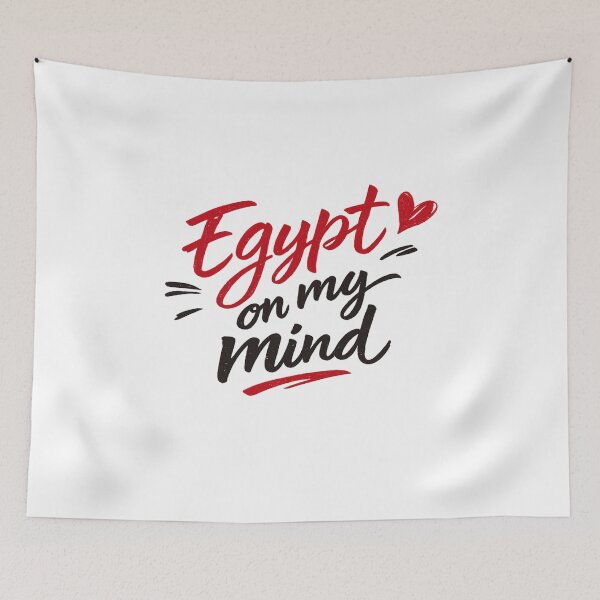 Item preview, Egypt On My Mind Typography Quote designed and sold by Inkworksbyshery.