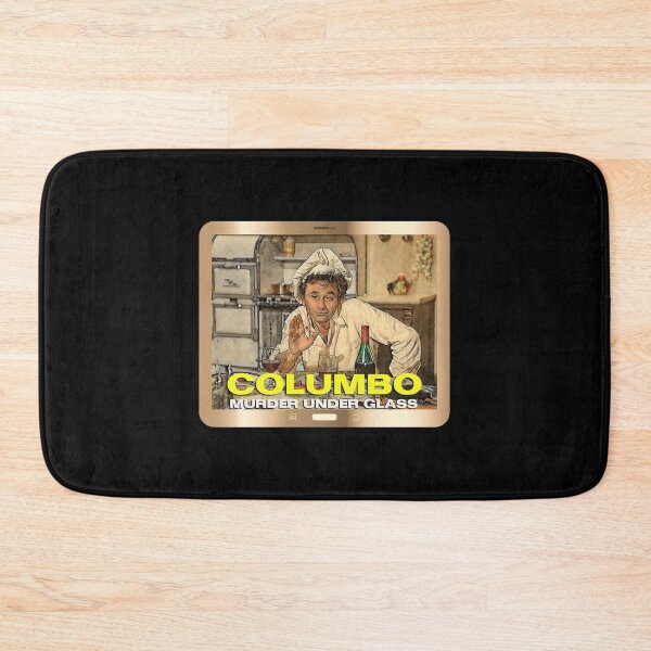 Item preview, Always Watching Columbo… (on Black) designed and sold by PawsitiveMum3.
