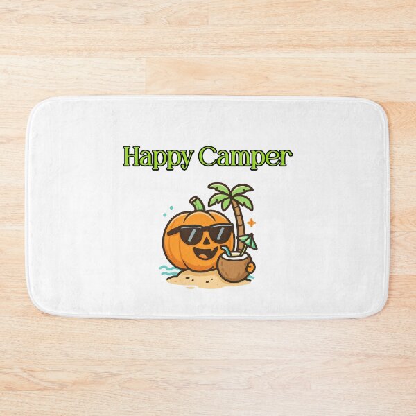 Item preview, Happy Camper Outdoor Lover Adventure Journey Design designed and sold by Dreamsartistry.