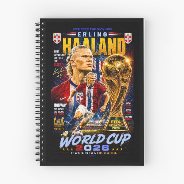 Item preview, FIFA 2026 WORLD CUP - NORWAY - ERLING HAALAND - Remeber The Vikings designed and sold by DBM Photo Art 1.