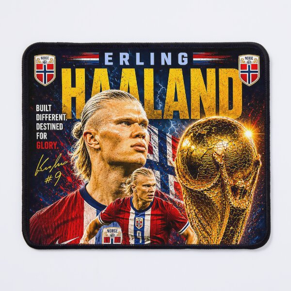 Item preview, FIFA 2026 WORLD CUP - NORWAY - ERLING HAALAND - Remeber The Vikings designed and sold by DBM Photo Art 1.