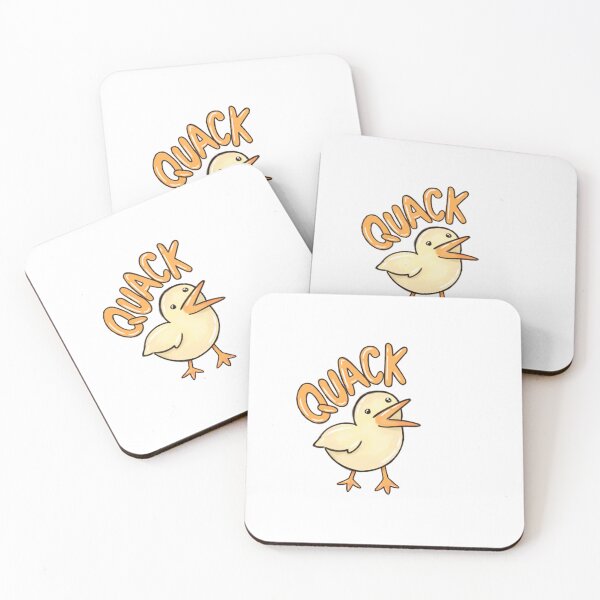 Item preview, Funny Duck With Quack Text designed and sold by cinna-nucita.