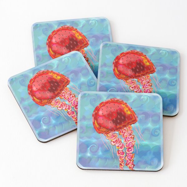 Item preview, strawberry jellyfish feilds designed and sold by Whimsicalwakko's.