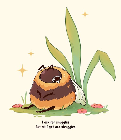 Item preview, I ask for snuggles bee designed and sold by Rihnlin.