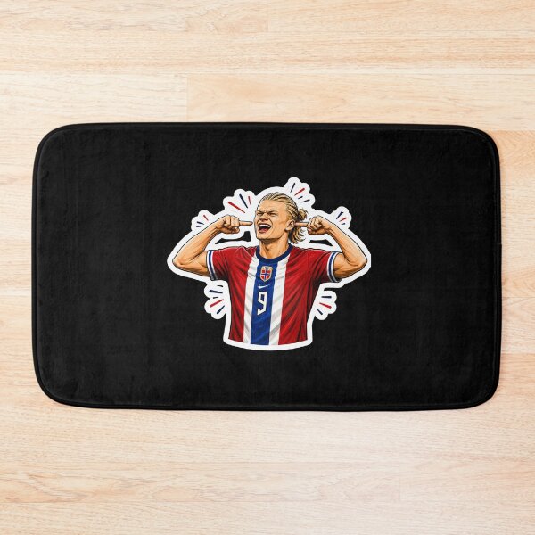 Item preview, Erling Haaland Football Celebration Art designed and sold by PatternFly.
