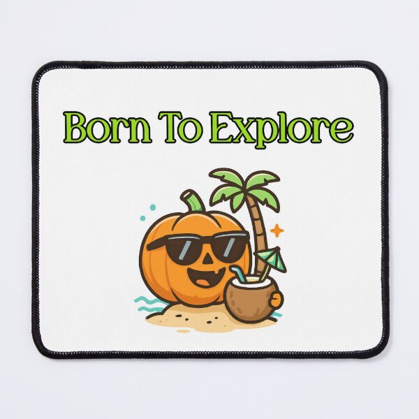 Item preview, Born To Explore World Discover Adventure Design designed and sold by Dreamsartistry.