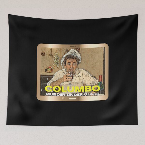 Item preview, Always Watching Columbo… II (on Black) designed and sold by PawsitiveMum3.