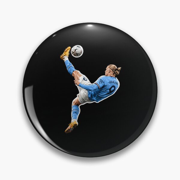 Item preview, Erling Haaland Bicycle Kick Sticker designed and sold by PatternFly.