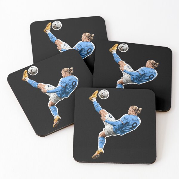 Item preview, Erling Haaland Bicycle Kick Sticker designed and sold by PatternFly.