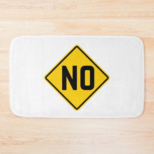 Item preview, No Means No Sign designed and sold by MayaCordalia.