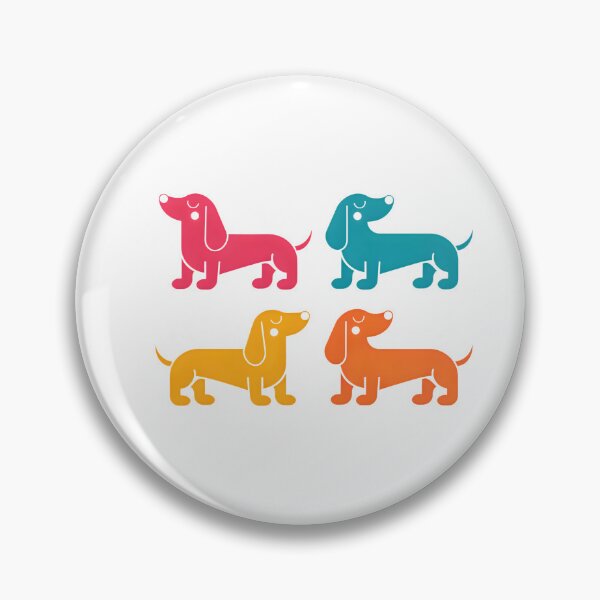 Item preview, Colorful Dachshund Pop Art Retro Dog Grid designed and sold by DariaOltes.