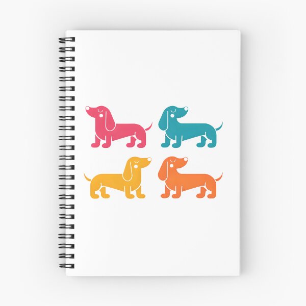 Item preview, Colorful Dachshund Pop Art Retro Dog Grid designed and sold by DariaOltes.