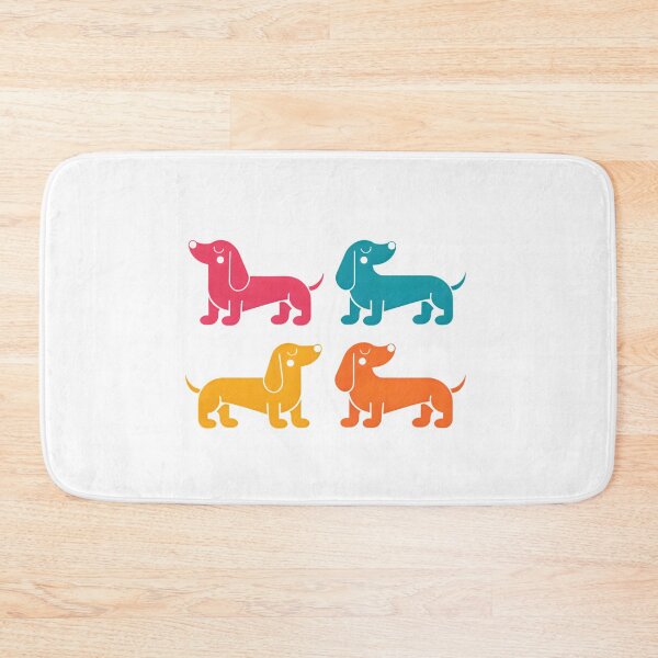Item preview, Colorful Dachshund Pop Art Retro Dog Grid designed and sold by DariaOltes.