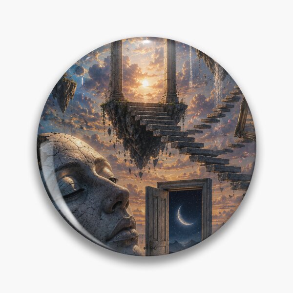 Item preview, Surreal Cosmic Dreamscape Portal designed and sold by DaryaArtFrance.