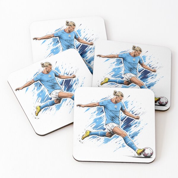 Item preview, Erling Haaland Football Kick  designed and sold by PatternFly.