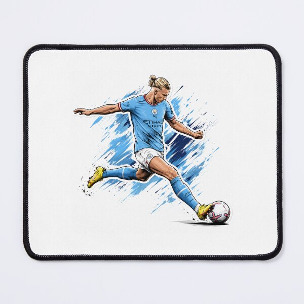 Item preview, Erling Haaland Football Kick  designed and sold by PatternFly.