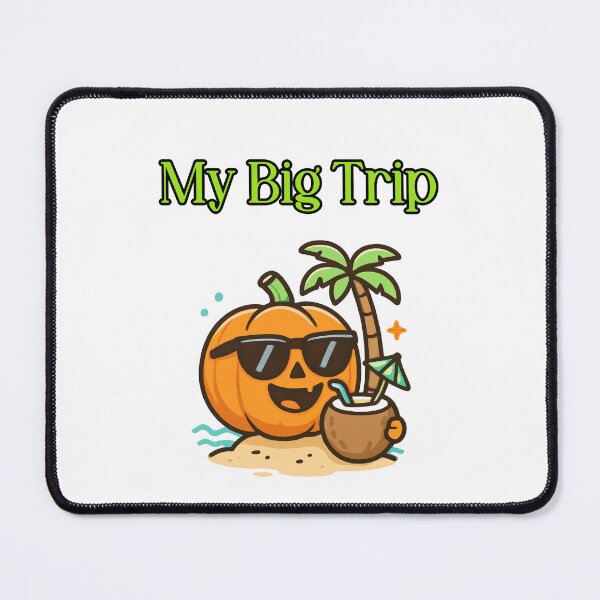 Item preview, My Big Trip Special Journey Travel Milestone Design designed and sold by Dreamsartistry.