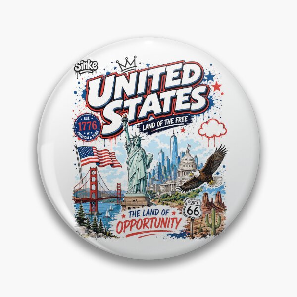 Item preview, United States Graffiti Streetwear Typography Design designed and sold by AtuqStudio.