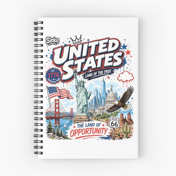 Item preview, United States Graffiti Streetwear Typography Design designed and sold by AtuqStudio.