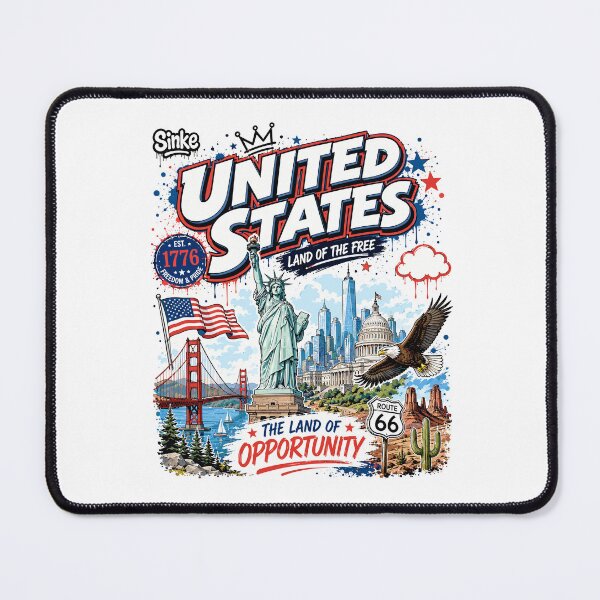 Item preview, United States Graffiti Streetwear Typography Design designed and sold by AtuqStudio.