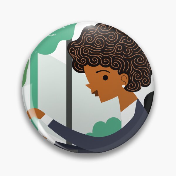 Item preview, happy black businesswoman working in a plant filled office designed and sold by matintheworld ( delcarmat ).