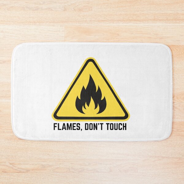 Item preview, Too Hot To Touch Sign designed and sold by MayaCordalia.