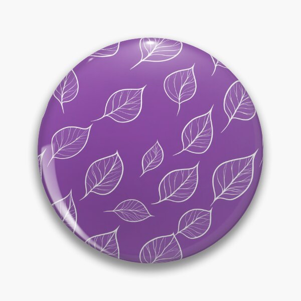 Item preview, Royal Amethyst: Floating Leaf Botanical Pattern designed and sold by LiveLearnCreate.
