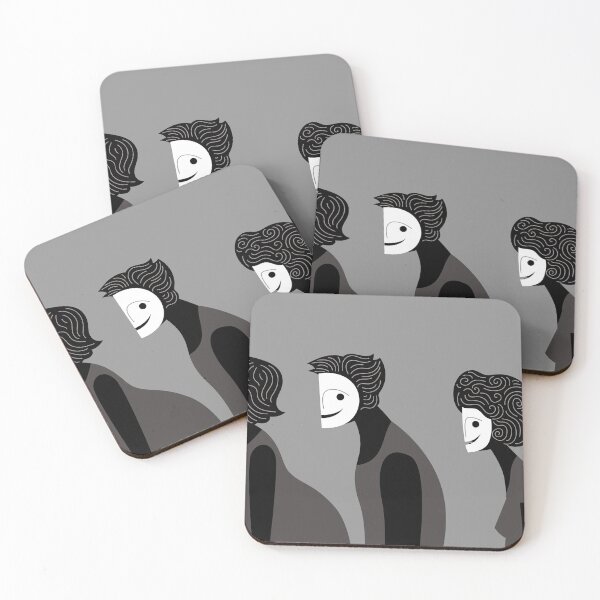 Item preview, crowd of people walking with smiling masks  designed and sold by matintheworld ( delcarmat ).